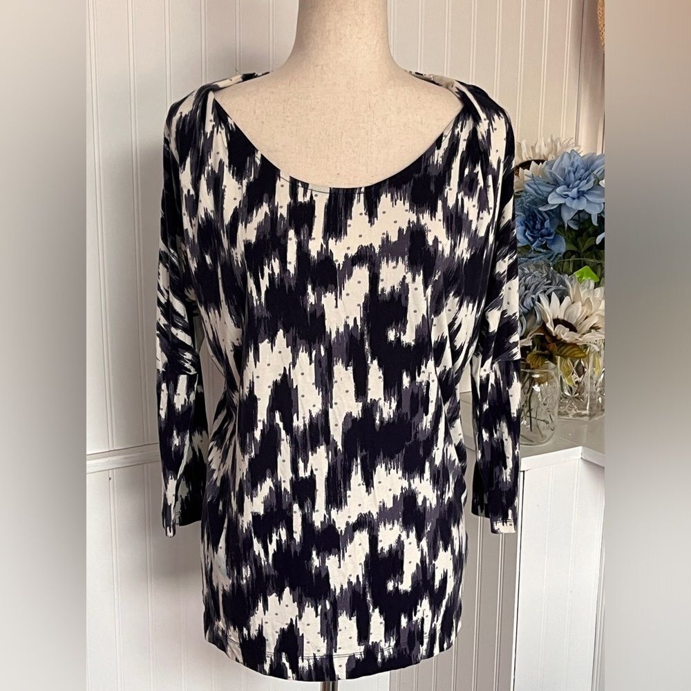 Juicy Couture Brushstroke Tunic Top